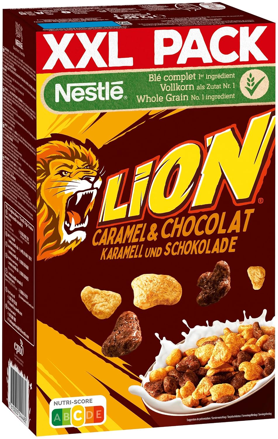 Lion Cereals Schoko Karamell Fruehstuecksflocken