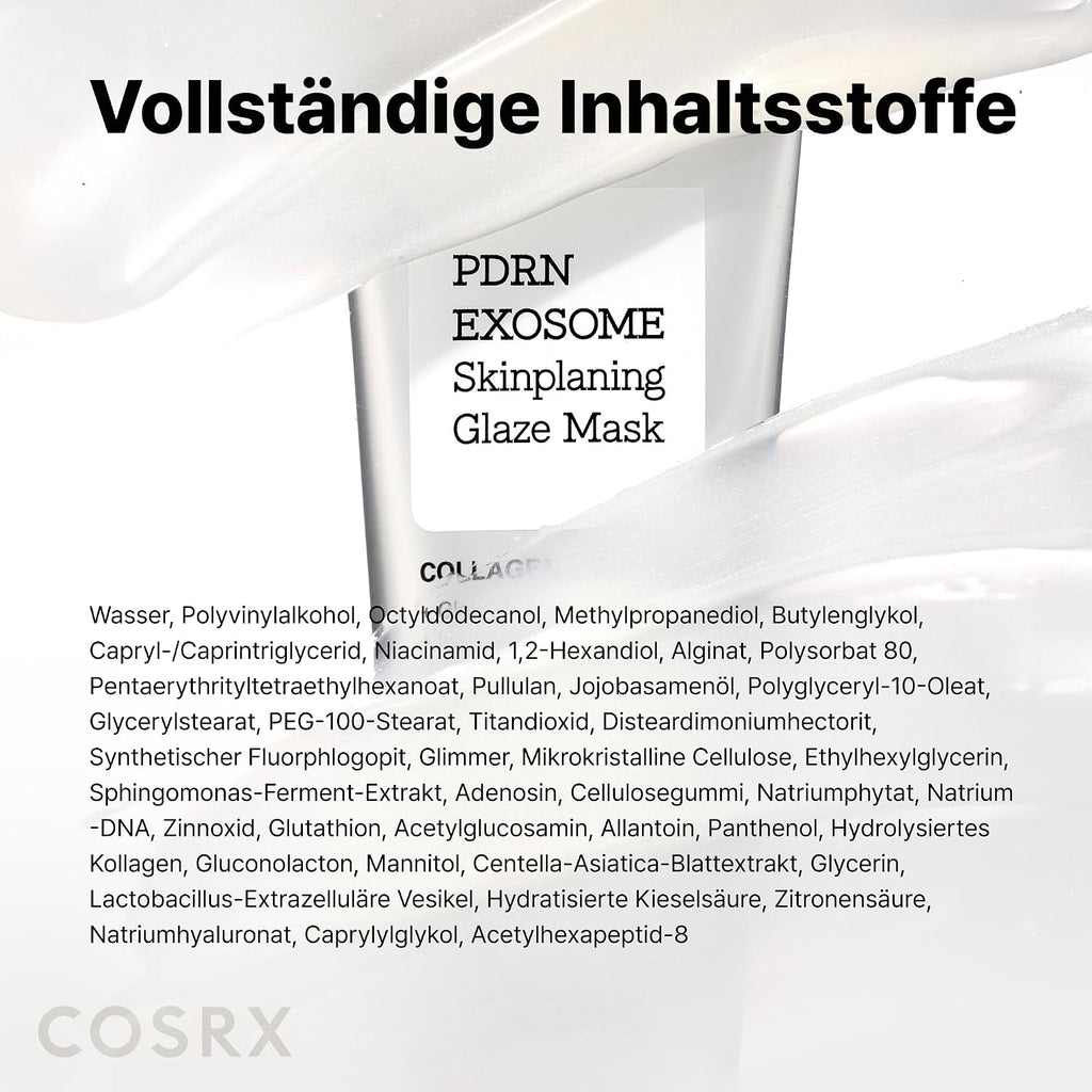 COSRX PDRN Exosome Glaze Mask 50 ml Nachtcreme Collagen Glass Skin