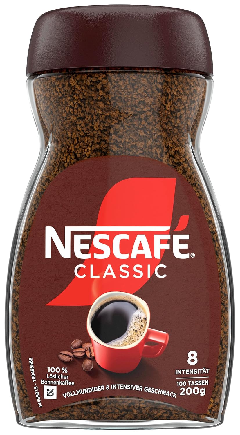 NESCAFÉ Classic Instant Kaffee kraeftiger Geschmack verschiedene Sorten