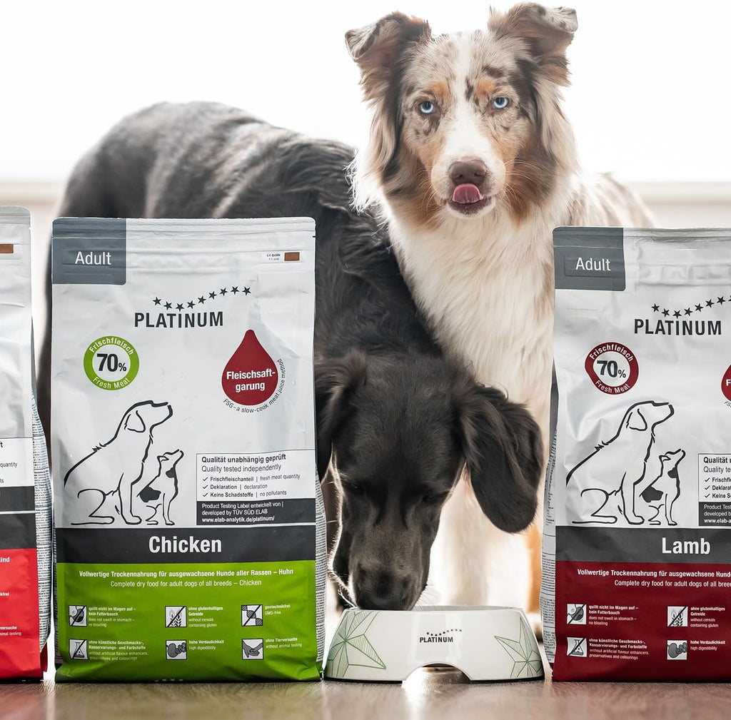 PLATINUM Adult Lamb 5 kg Trockenfutter Lamm barf-Qualität für Hunde