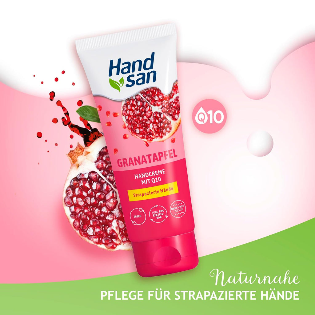 Handsan Urea Handcreme 5% fuer sehr trockene Haende, verschiedene Sorten