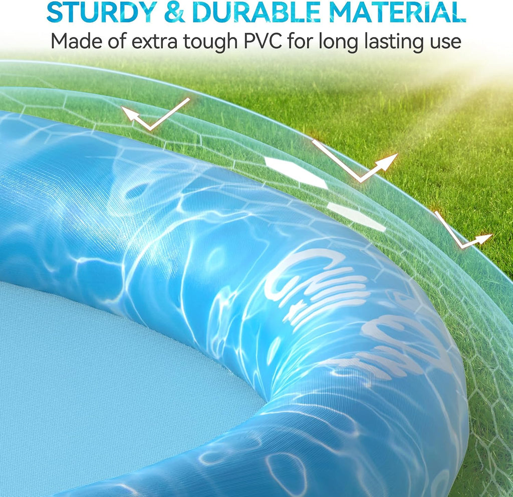 ALL FOR PAWS Hund Wasserpad Sprinkler Matte 130cm-150cm kuehlend rutschfest