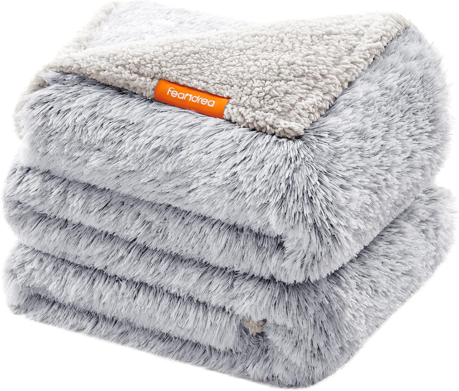 Feandrea Hundedecke Sherpa beidseitig wasserdicht S 73x63 cm Ombré 63cm-203cm