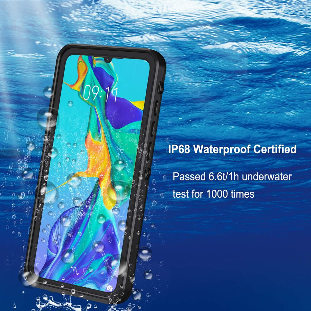 Lanhiem Wasserdichte IPX8 Handytasche bis 15m fuer iPhone Samsung Huawei Xiaomi R