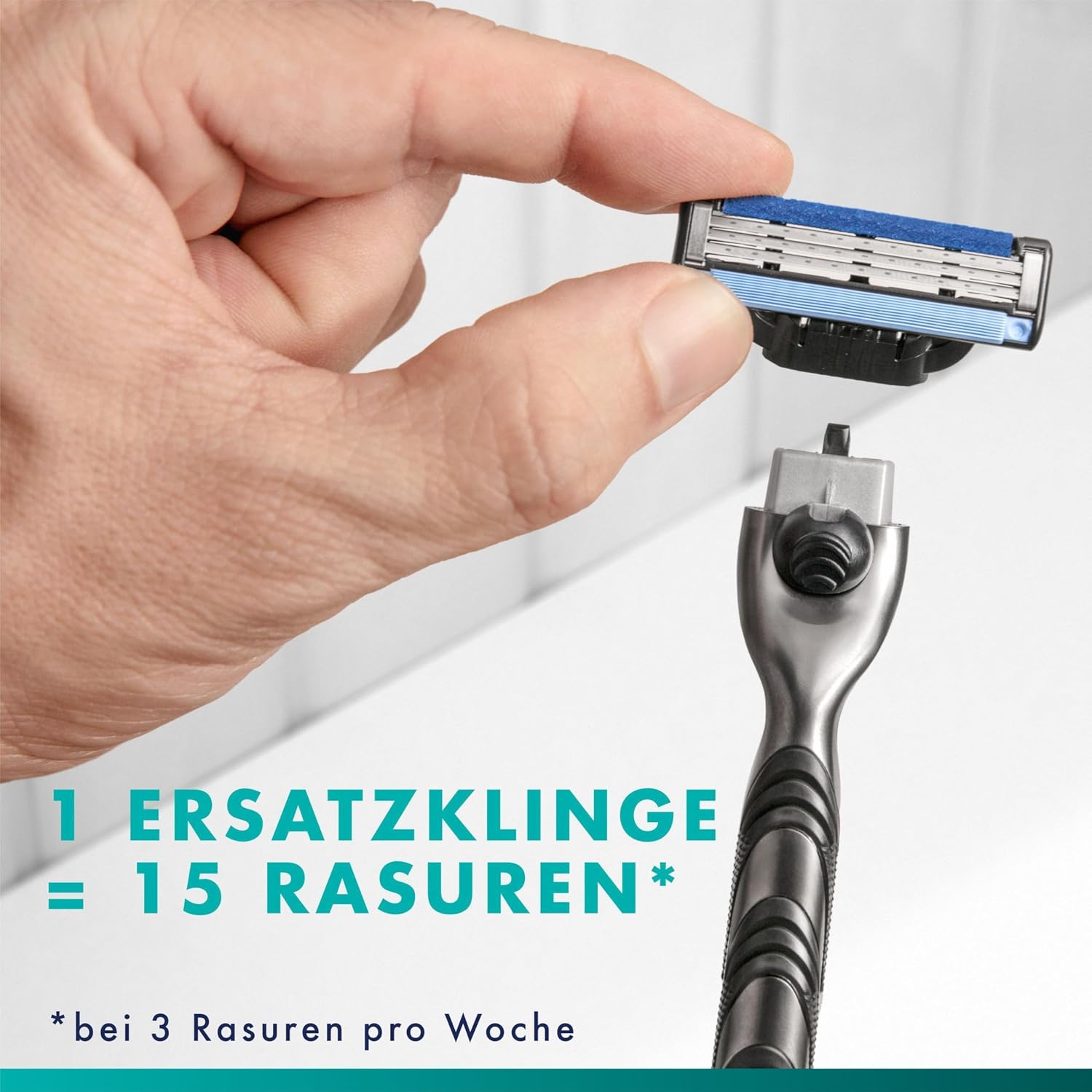 Gillette Mach3 Rasierklingen 24 Stueck Ersatzklingen Herren
