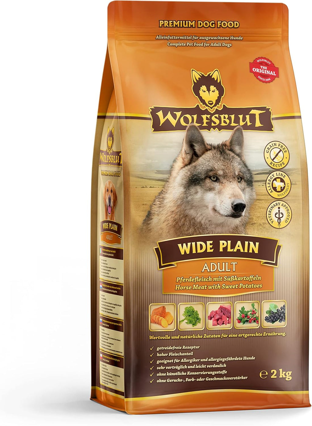 Wolfsblut Wide Plain Adult Hundetrockenfutter Pferd getreidefrei -25