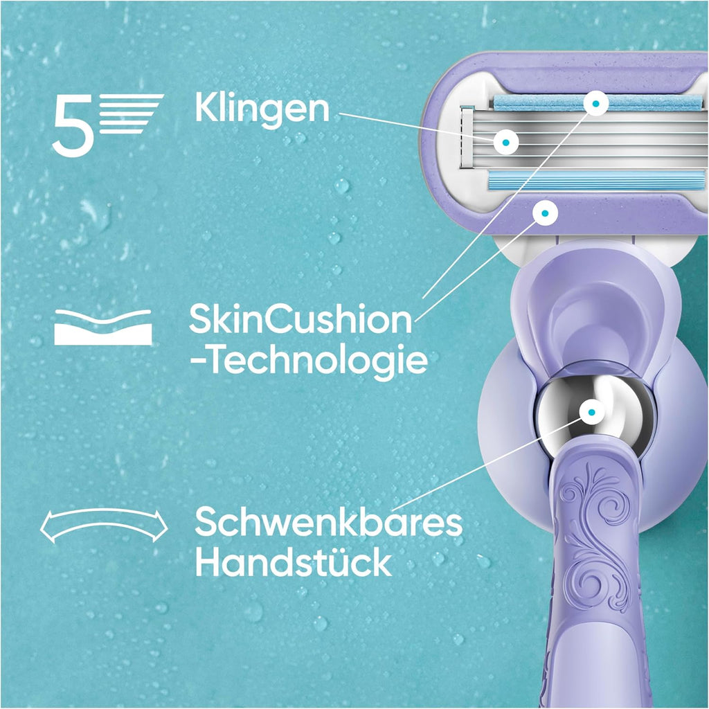 Gillette Venus Extra Smooth Swirl Rasierklingen 10er Pack