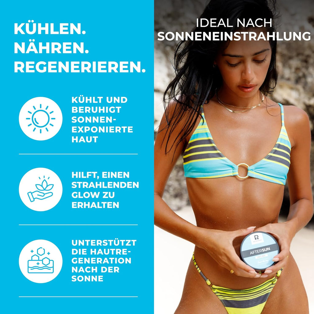 BYROKKO After Sun Creme 195 ml mit Menthol Mangobutter Vitamin E vegan