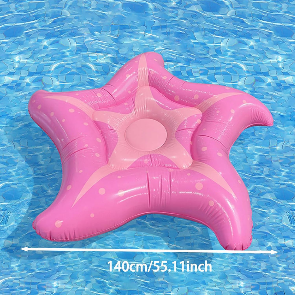 Luftmatratze Seestern 150 cm Schwimmliege Wasserhaengematte Pool