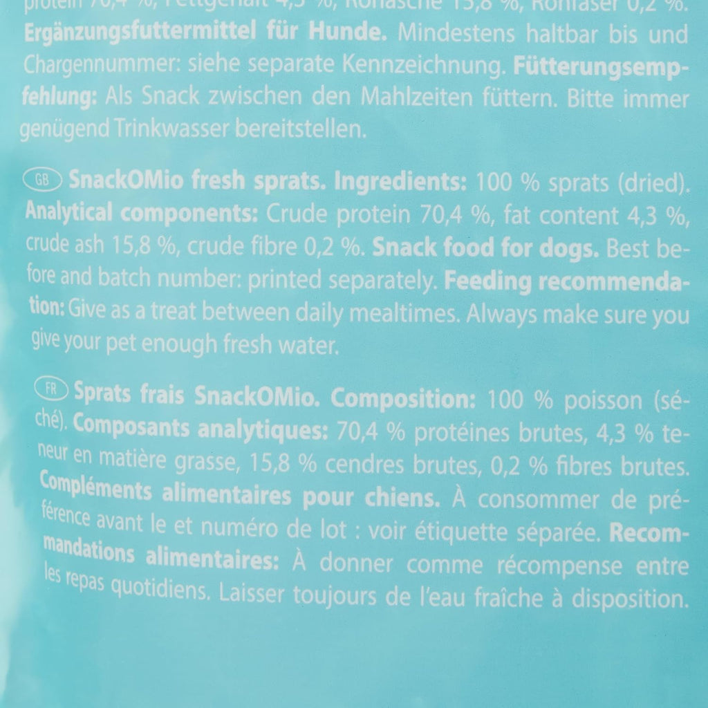 SnackOMio Hundesnack Kabeljau Röllchen getreidefrei verschiedene Sorten
