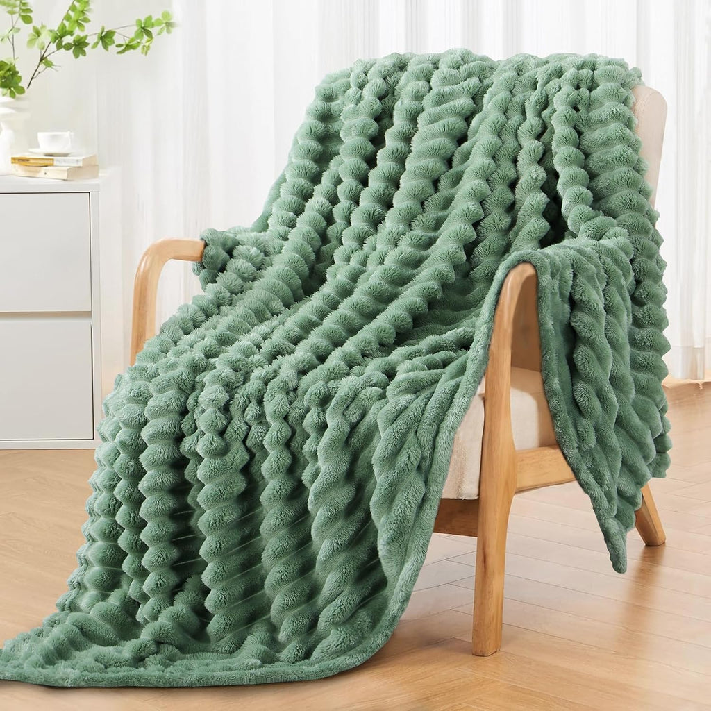 RUIKASI Kuscheldecke Flauschig Fleecedecke 150×200 cm Grau 150cm-270cm