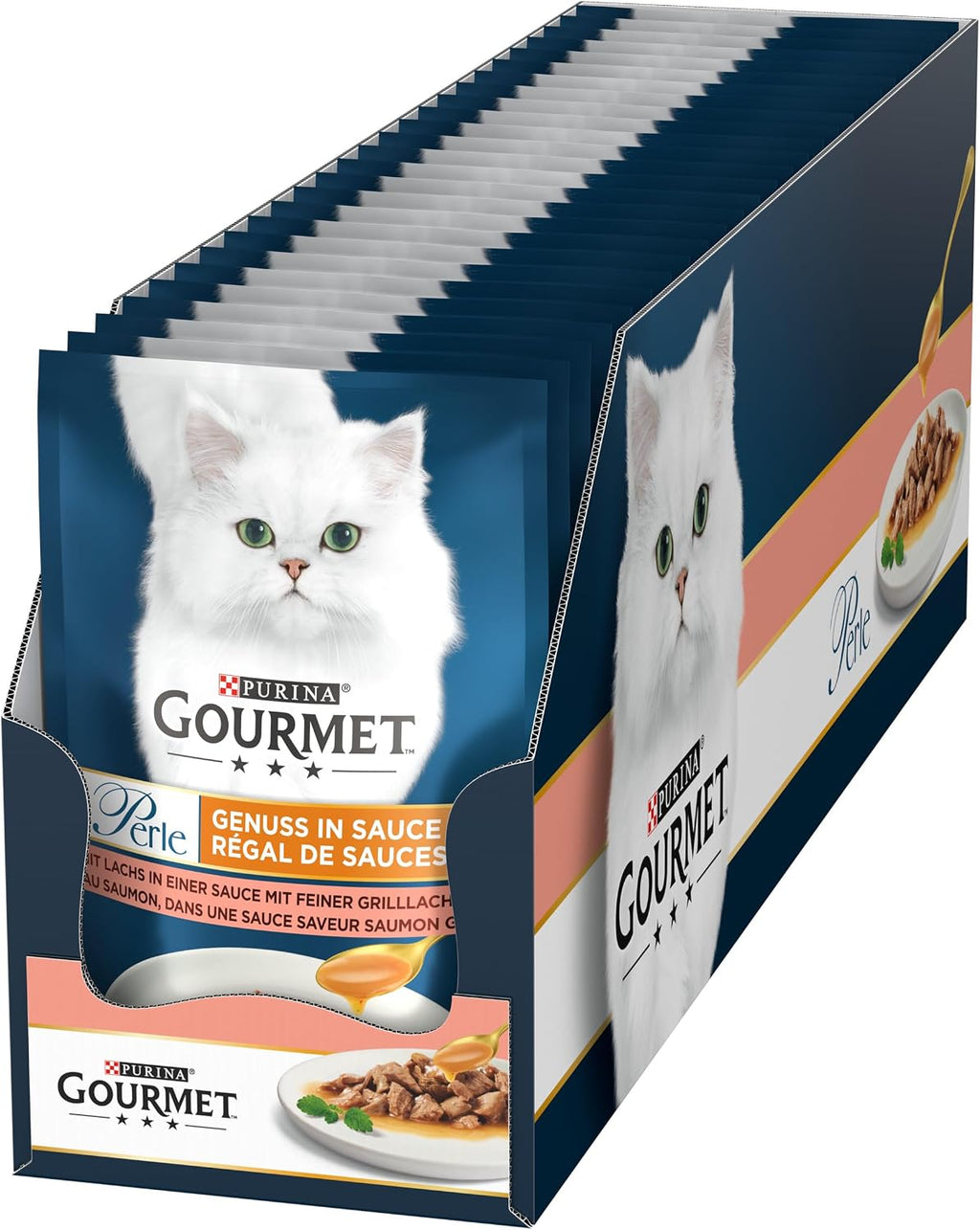 Gourmet Perle Katzenfutter Nass Huhn 26 x verschiedene Sorten