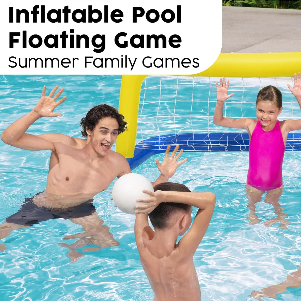 Bestway Wasserball Set 142x76cm Pool Spiel Volleyball Wasserspiel Schwimmbad Som