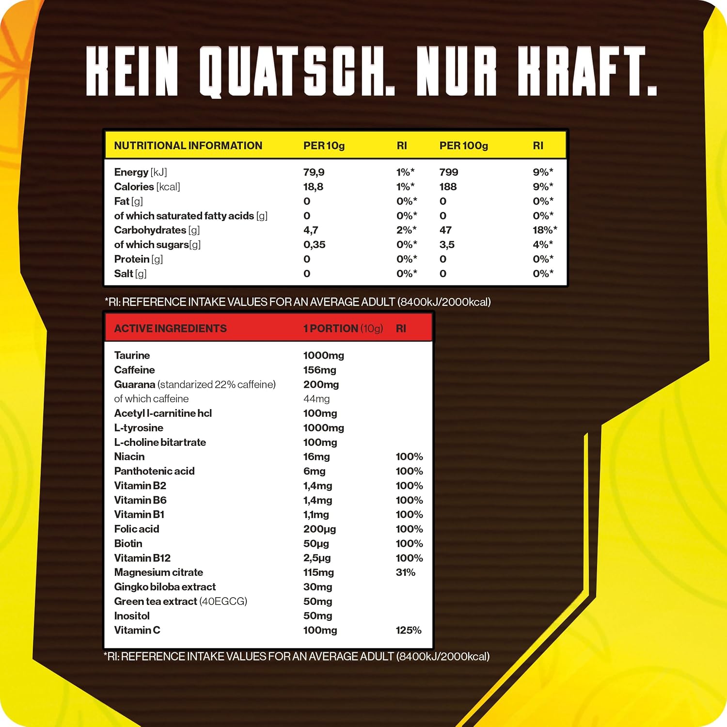 UP‑GRADE Gaming Booster Pulver 40 Portionen Fokus & Power verschiedene Sor