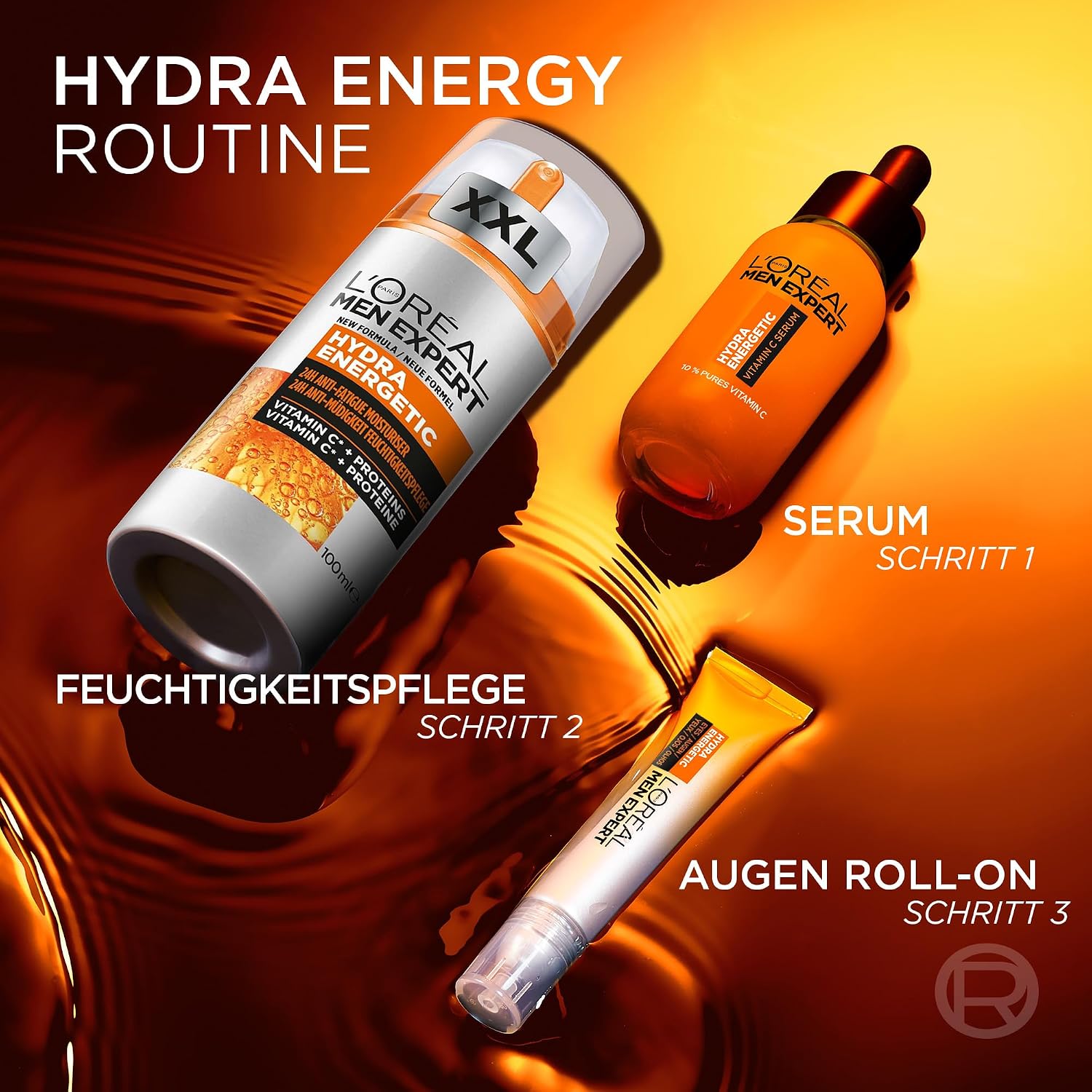 L’Oréal Men Expert Hydra Energy Gesichtscreme Anti‑Muedigkeit Vitamin C