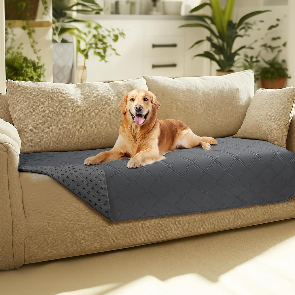 Luciphia Hundedecke wasserdicht rutschfest Grau 76×178 cm 127cm-208cm