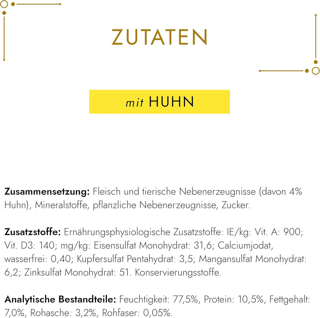 Gourmet Gold Feine Pastete Katzenfutter verschiedene Sorten 12er