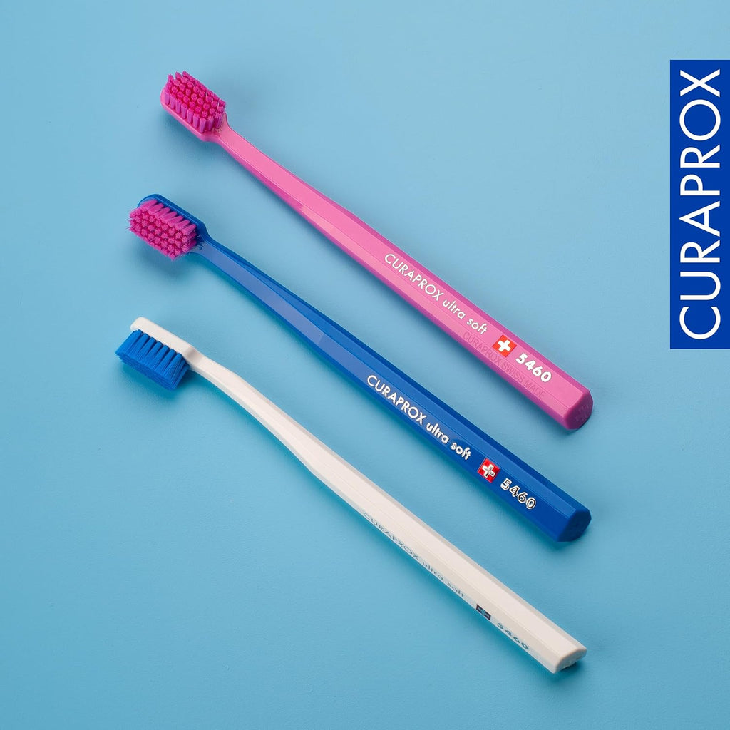 Curaprox CS 5460 Ultraweiche Zahnbuerste 3er Pack fuer Erwachsene