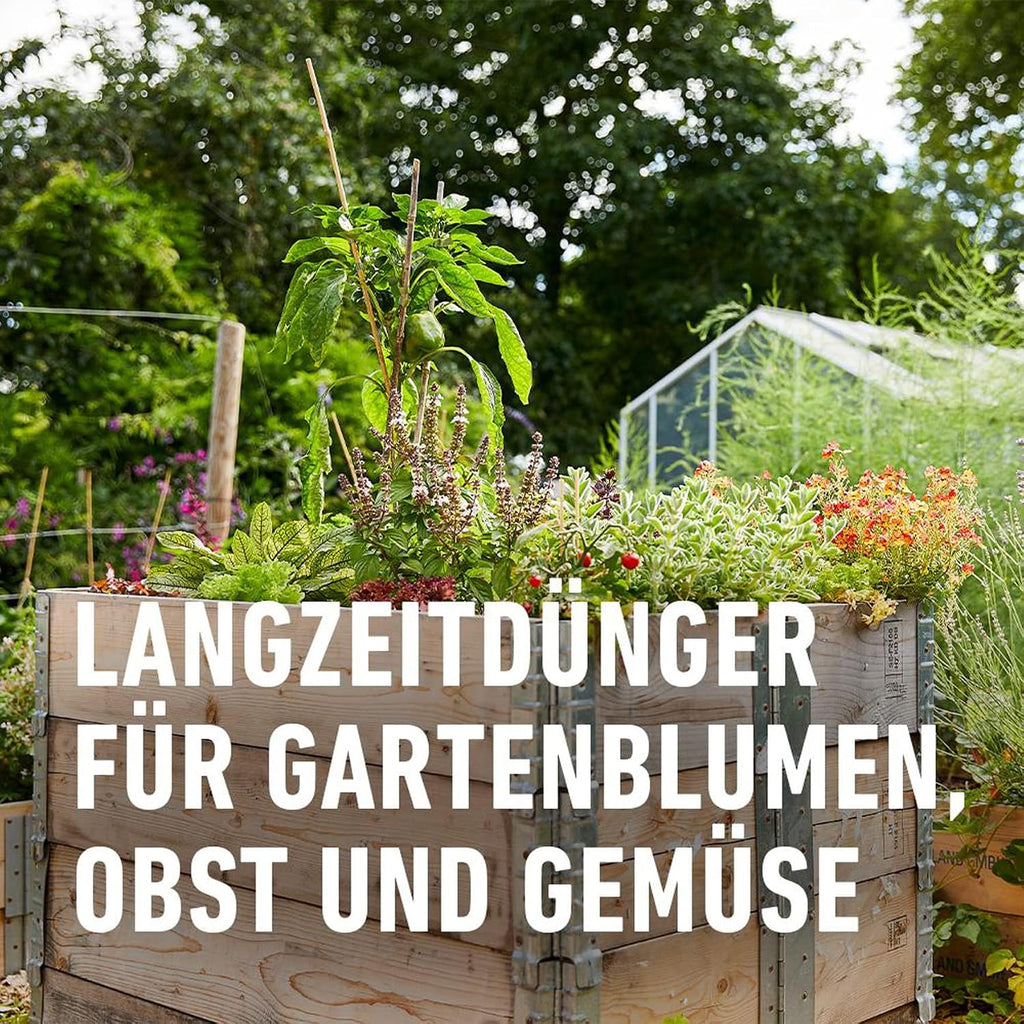 Garten Langzeit-Duenger COMPO verschiedene Sorten fuer Pflanzenpflege
