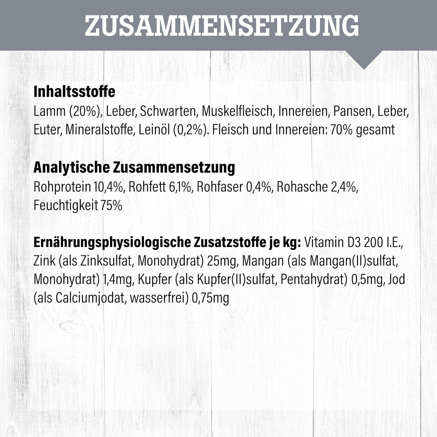 Gefluegel Nassfutter fuer ausgewachsene Hunde, getreidefrei, verschieden