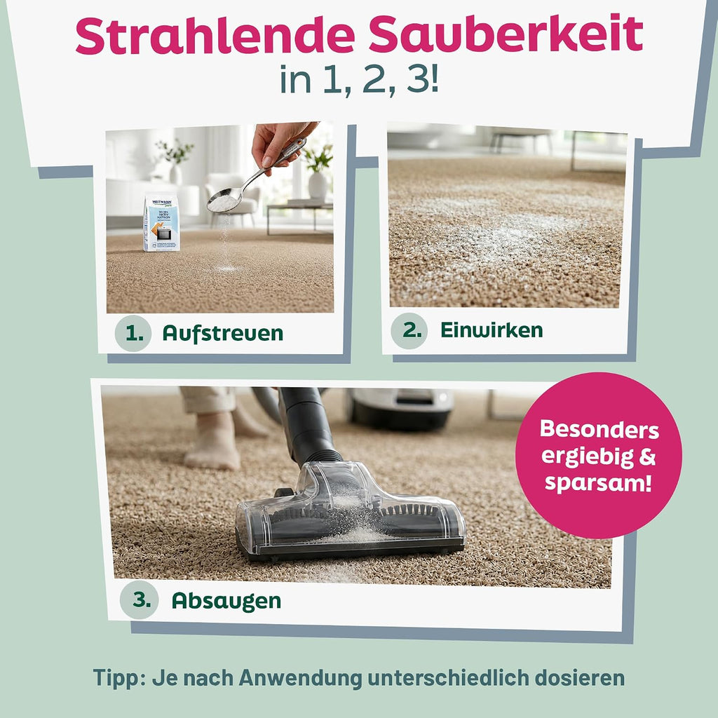 Aktiv Natron Reiniger 450 g - Fleckenentferner Fettloeser Geruchsentferner