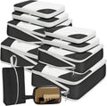 10er Pack Kompressions Packing Cubes Koffer Organizer Reise-Set