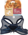 Step & Go Berta Katzen-Geschirr Blau Gr. M mit Leine