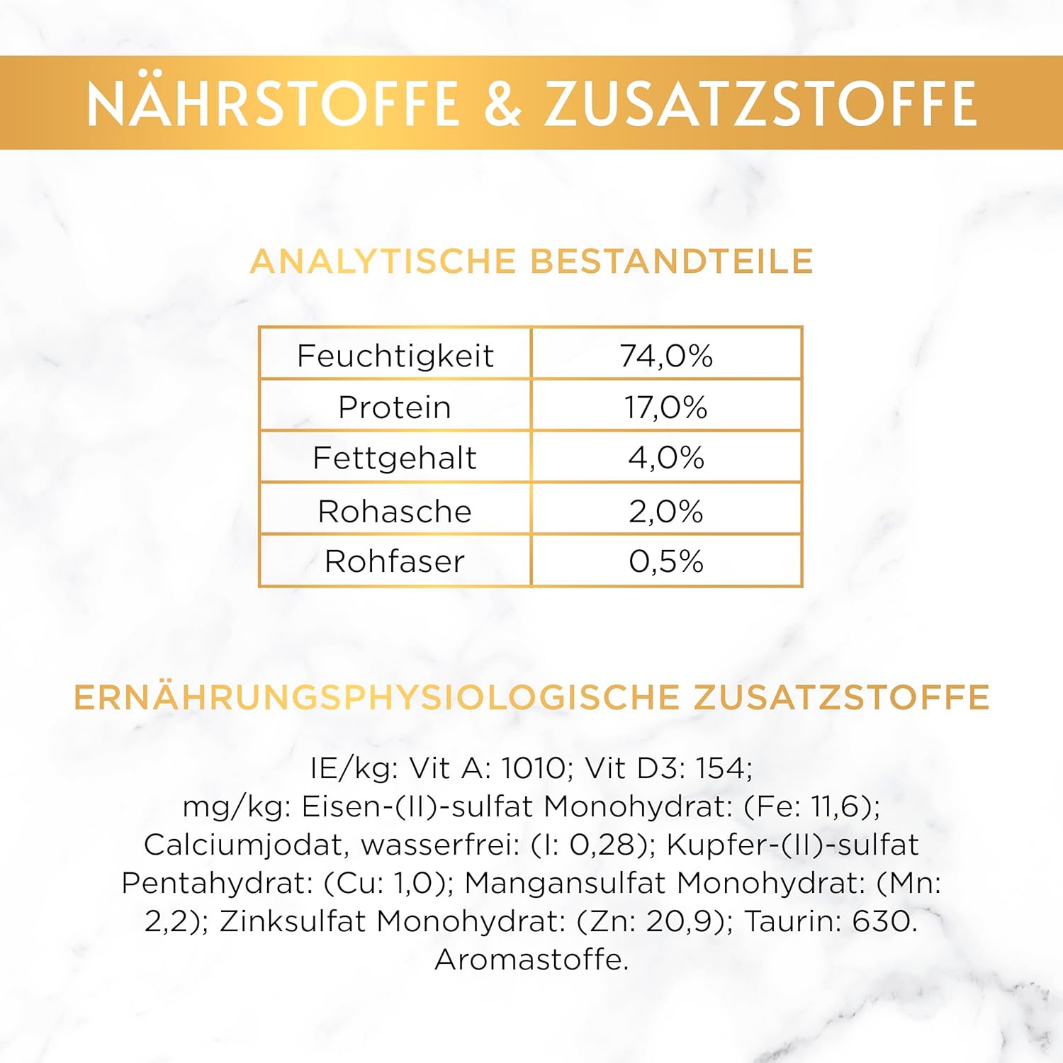 Gourmet Gold Ragout Duetto Katzenfutter nass Lachs und Seelachs