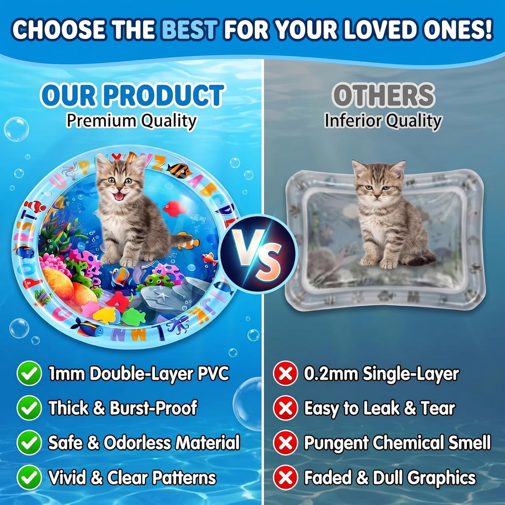 Cat Water Upstream Lotus Wasserspiel Matte fuer Katzen und Hunde interaktiv