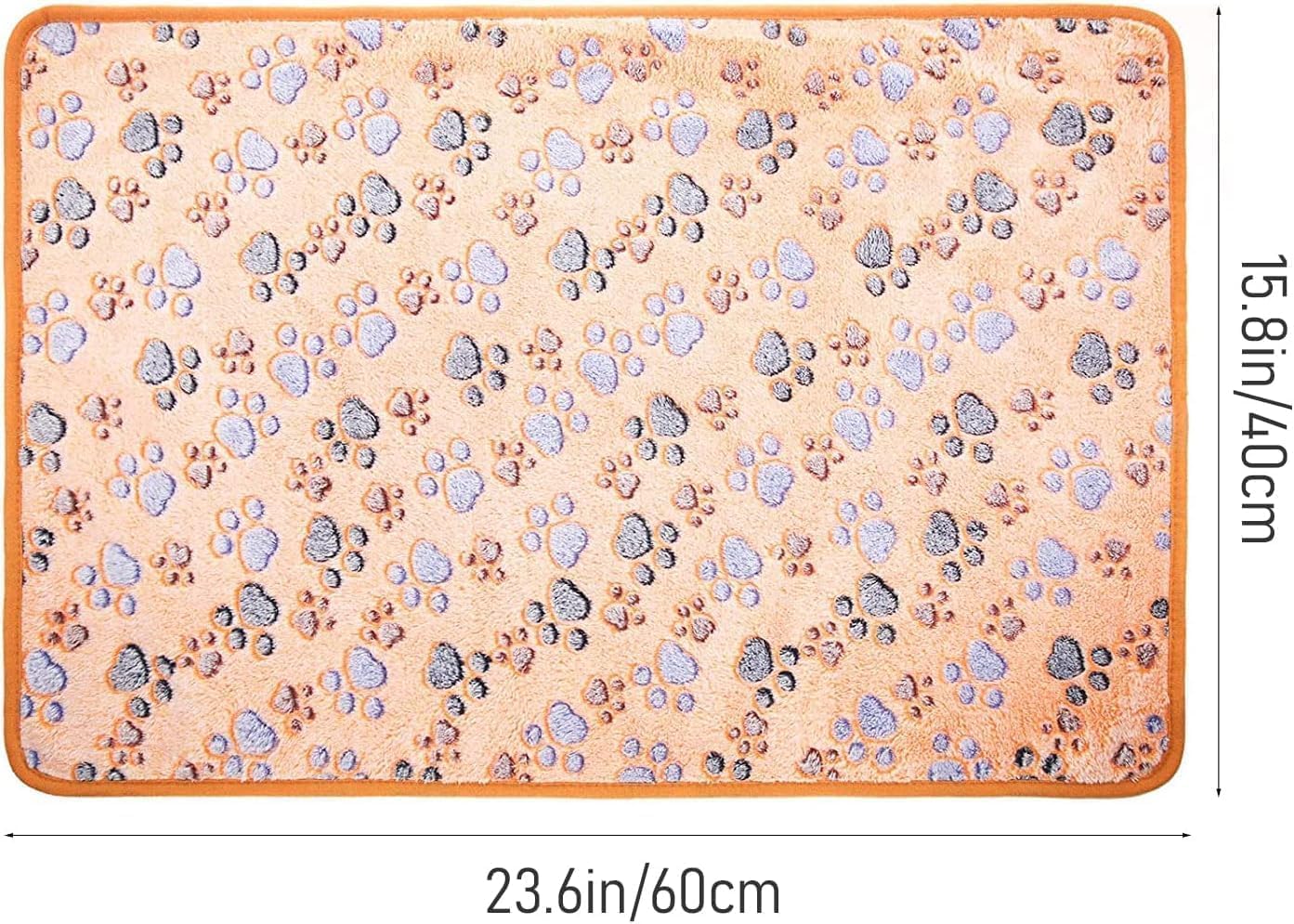 Hundedecke Katzendecke Fleece Flauschig Waschbar 60x40 cm 16er Set