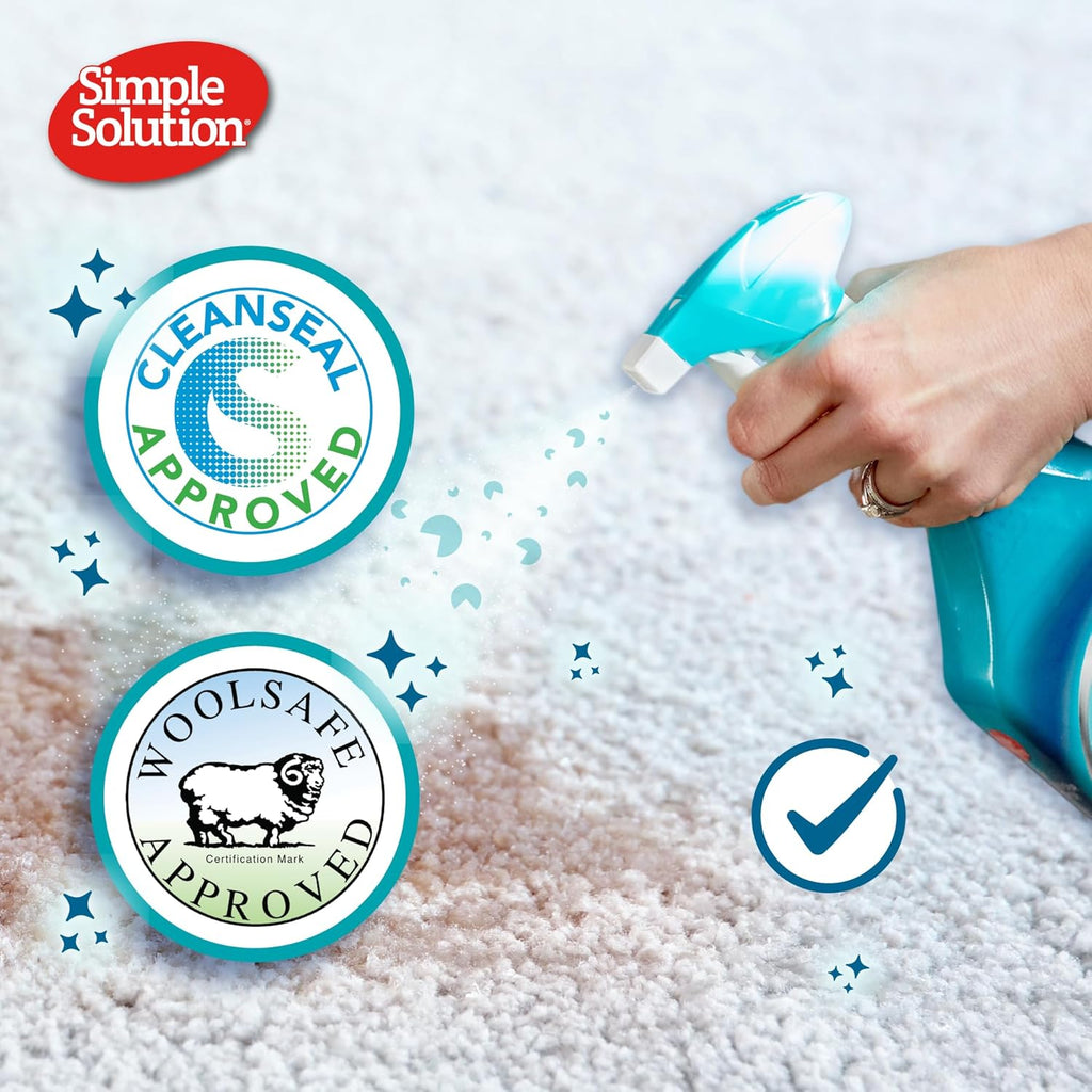 Simple Solution Extreme Geruchsentferner und Fleckenentferner 750 ml Hund