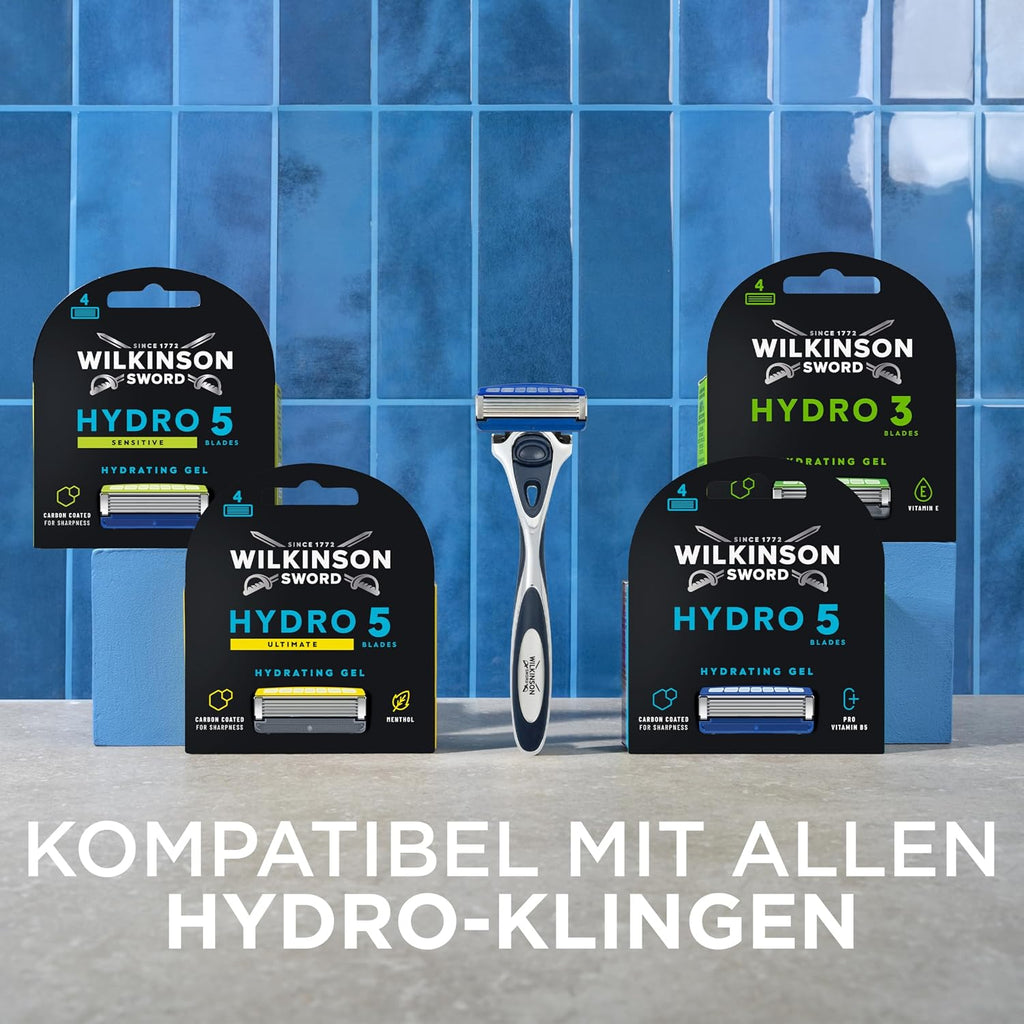 Wilkinson Hydro 5 Rasierer Set mit Griff und 13 Klingen