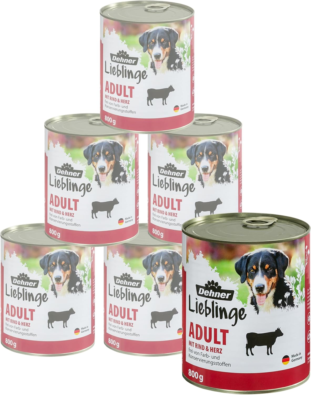 Dehner Wild Nature Hundefutter Ente getreidefrei zuckerfrei fuer Hunde