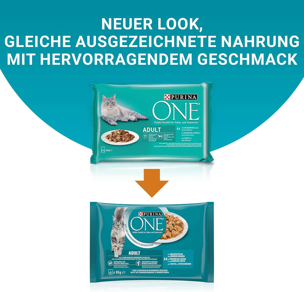 Katzenfutter Nass PURINA ONE 24er-48er Pack verschiedene Sorten