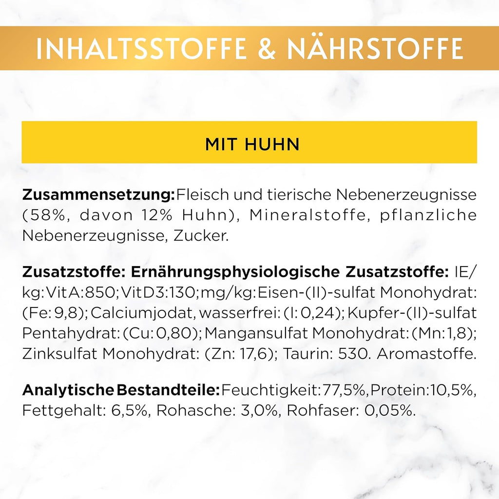 Gourmet Gold Feine Pastete Katzenfutter verschiedene Sorten 12er