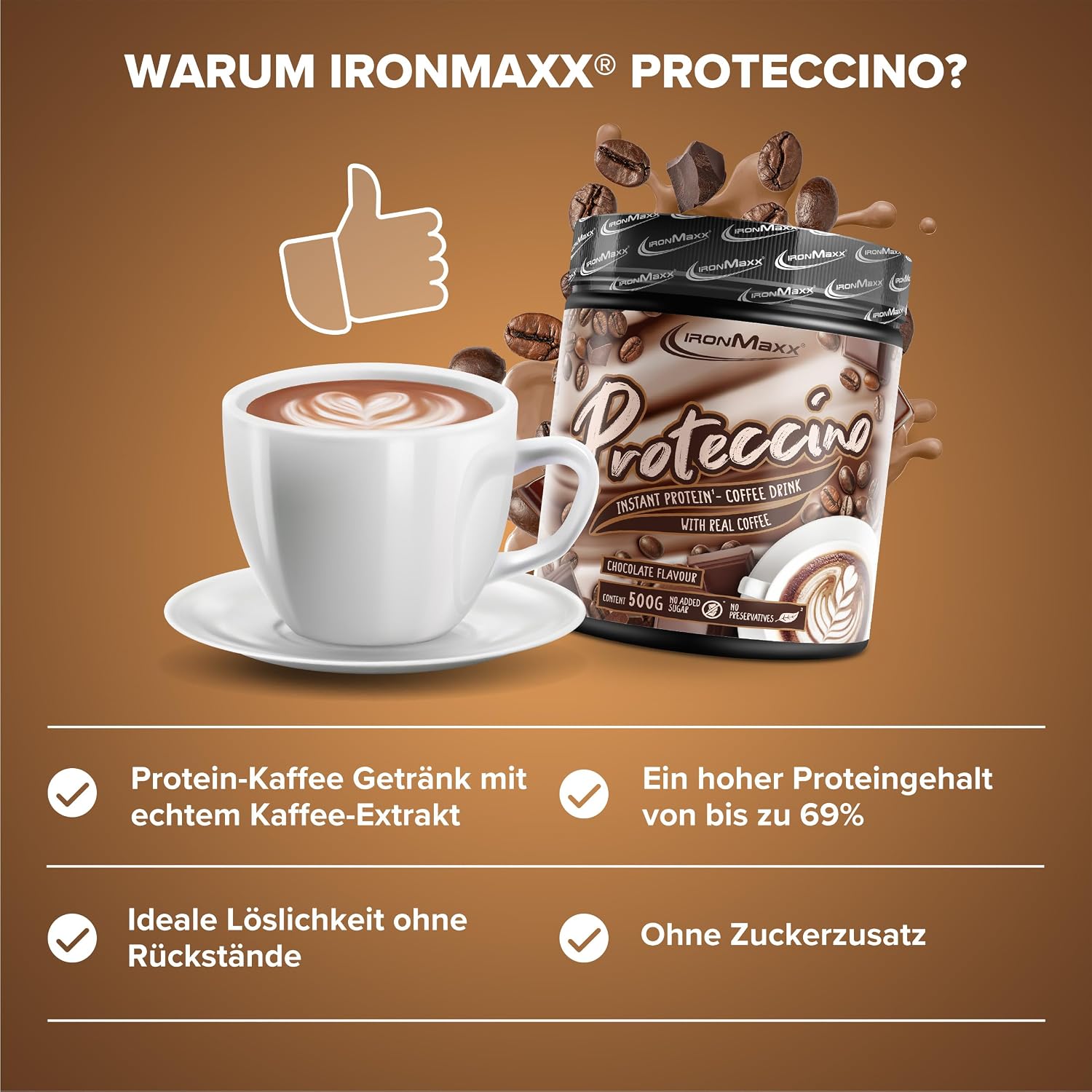 IronMaxx Iced Matcha Latte Pulver Drink verschiedene Sorten