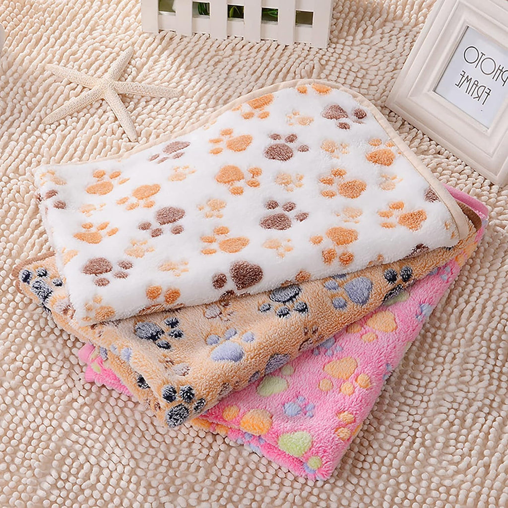 Hundedecke Katzendecke Fleece Flauschig Waschbar 60x40 cm 16er Set