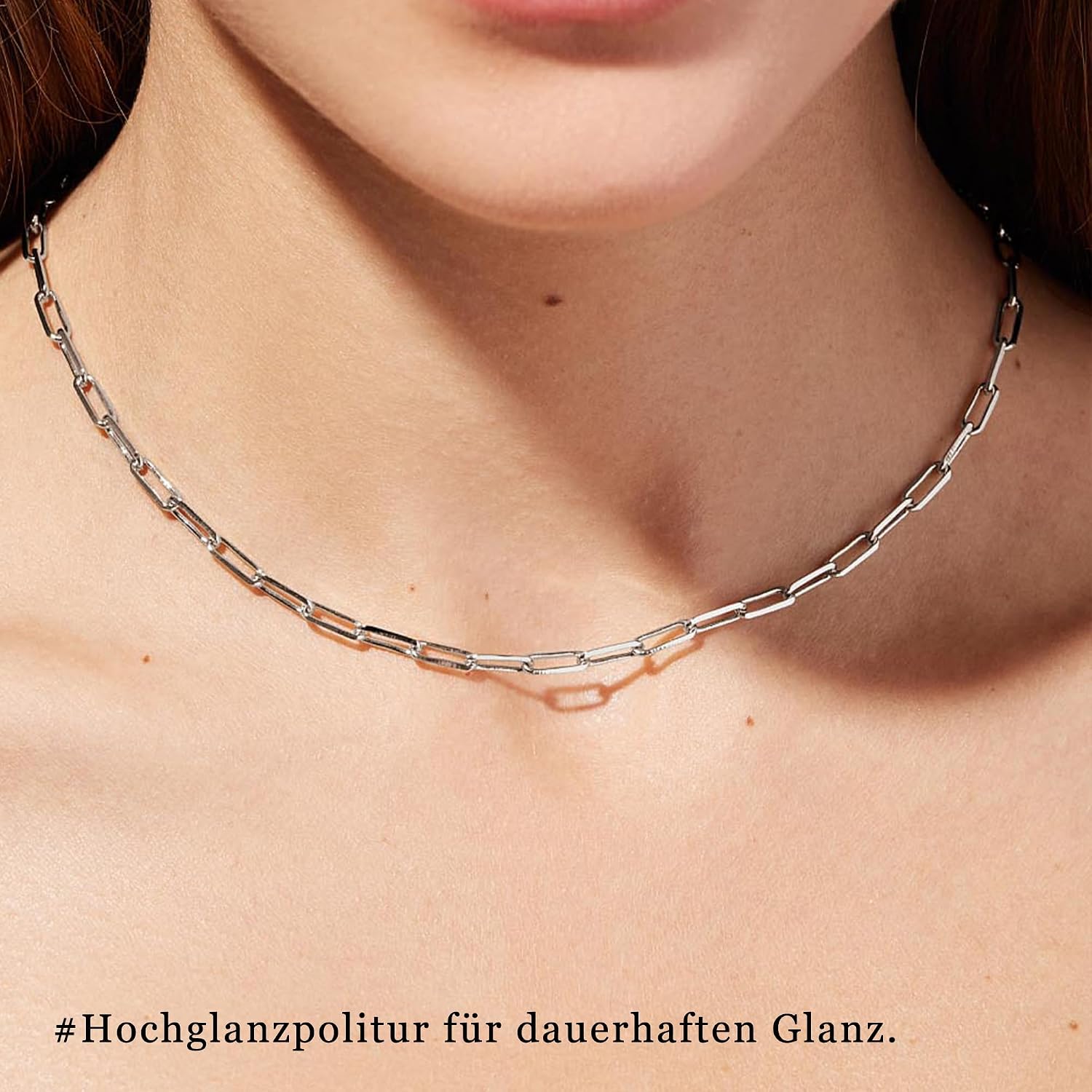 Layered Halsketten Set Damen 3 Stueck Silber 925 Gold beschichtet verstellbar
