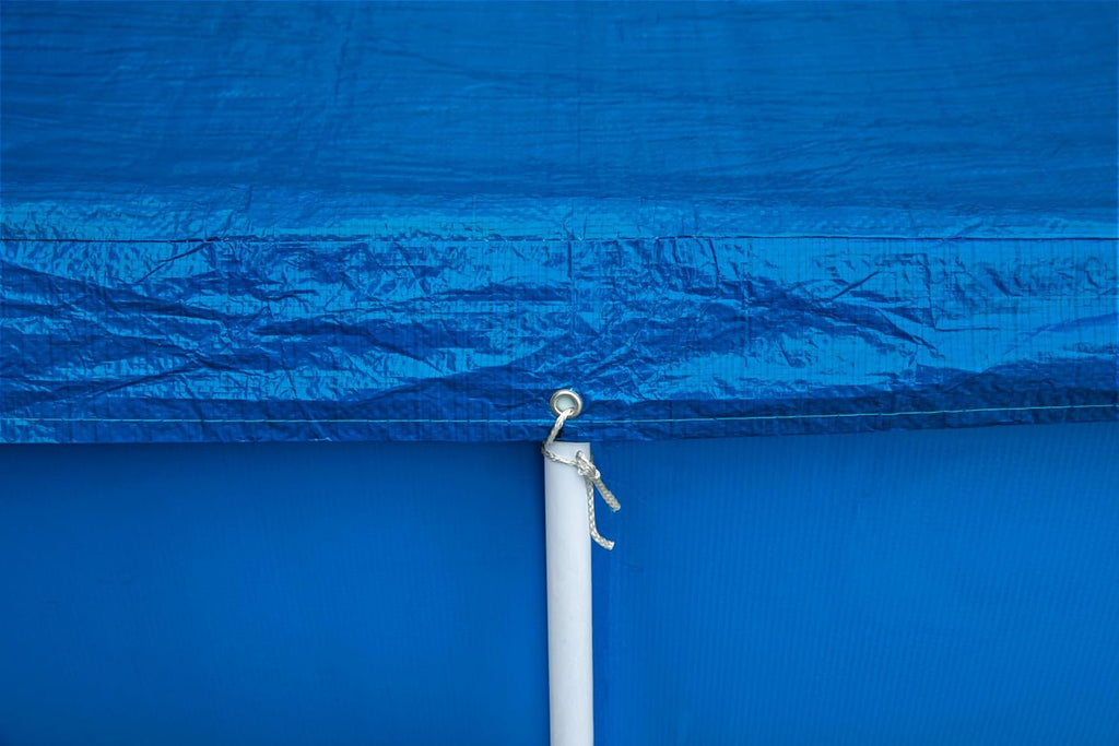 Bestway Abdeckplane PE 224×154 cm eckig blau