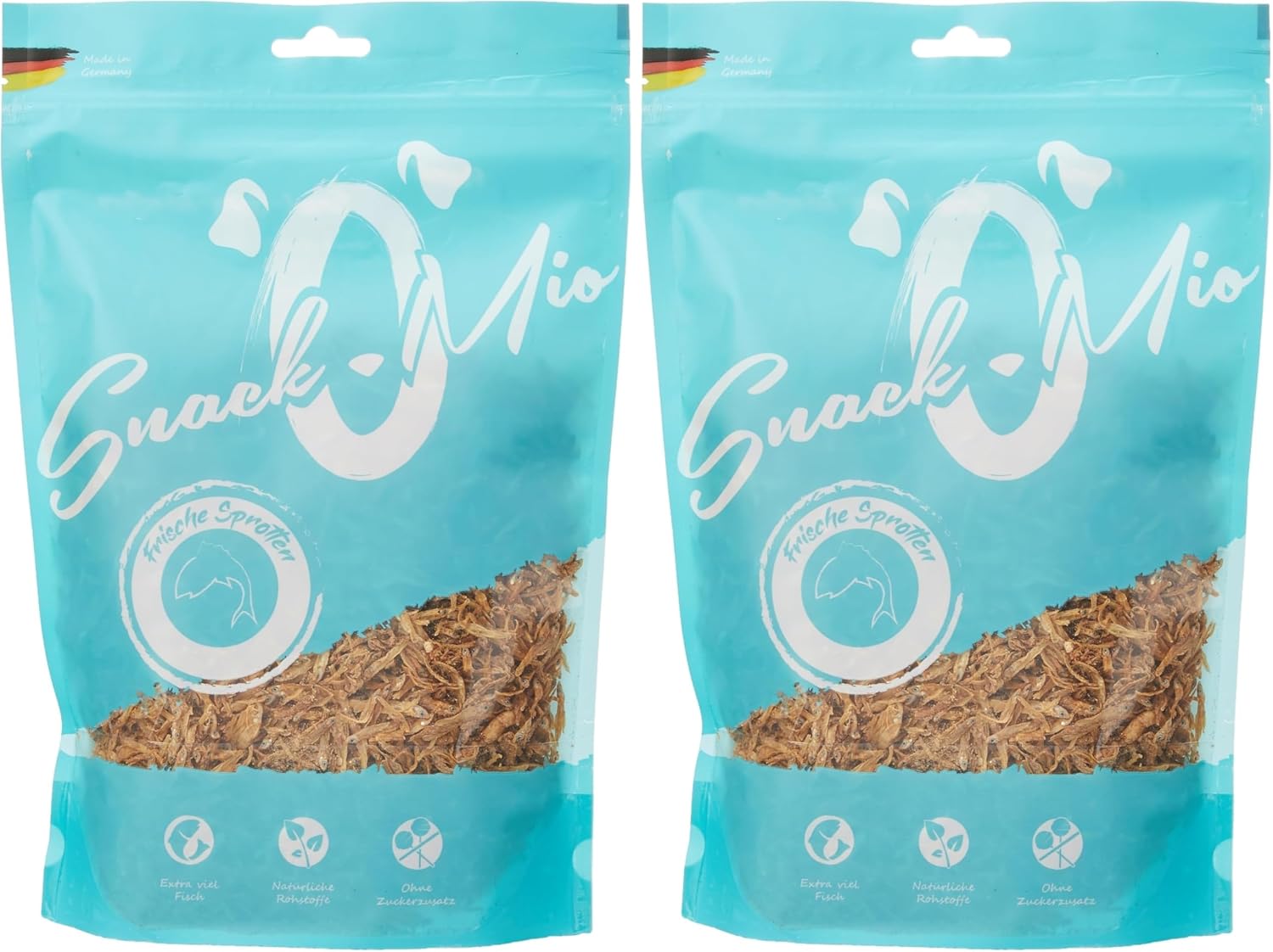 SnackOMio Hundesnack Kabeljau Röllchen getreidefrei verschiedene Sorten