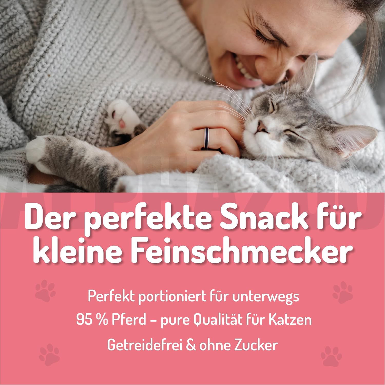 alphazoo Katzensnack Ente, getreidefrei, 96% Ente, verschiedene Sorten, 21,6