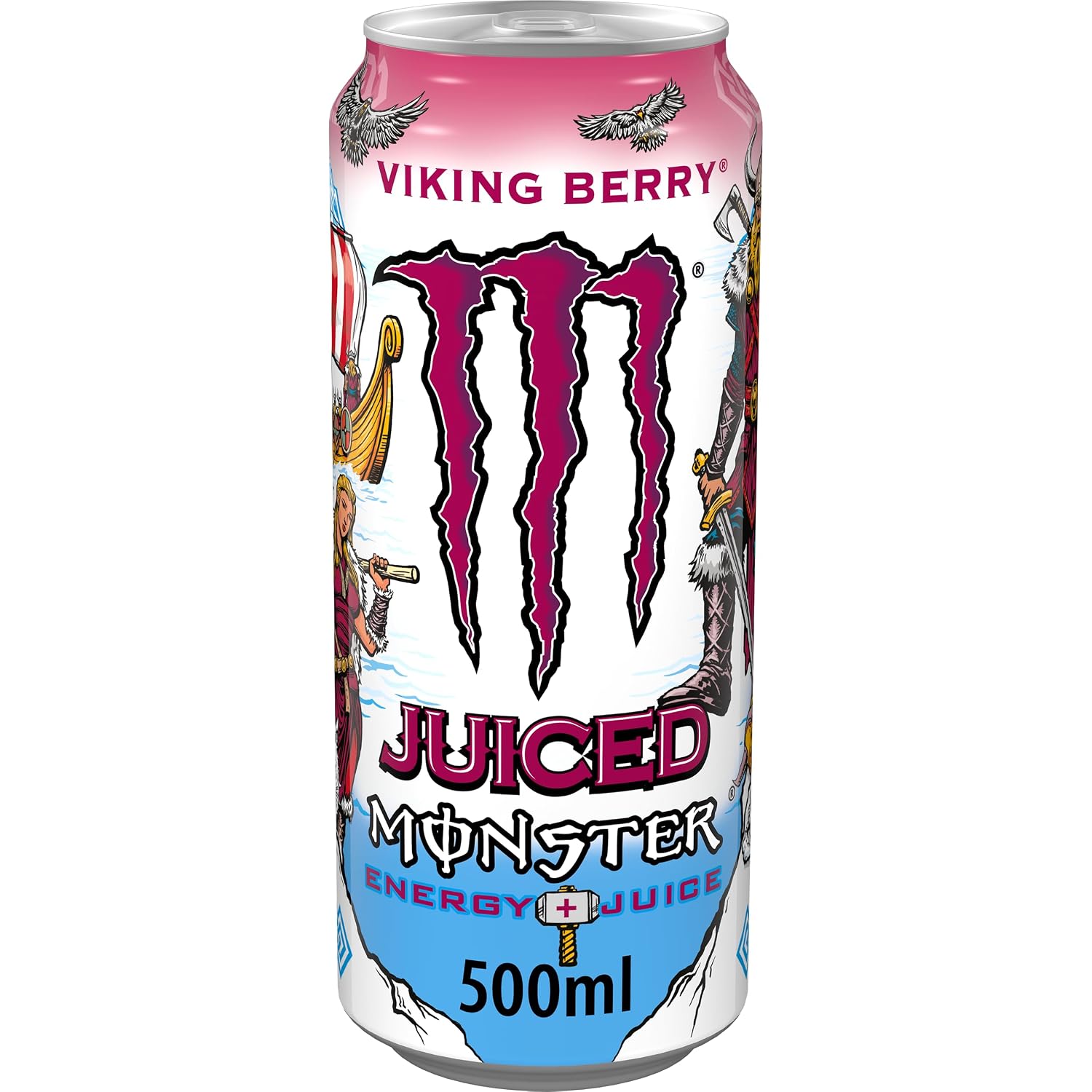 Monster Energy® Viking Berry - koffeinhaltiger Energy-Drink mit Waldbeeren-Gesch