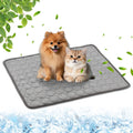 Yanlin Hundekuehlmatte 70x55 cm L grau selbstkuehlend rutschfest waschbar