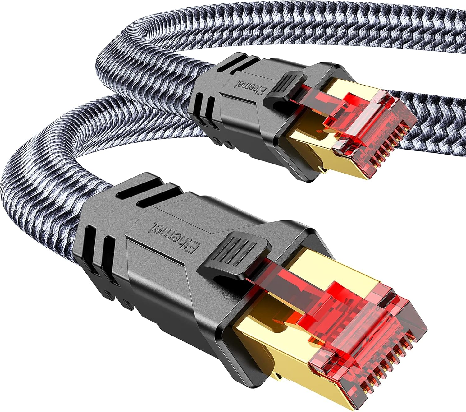CAT8 Netzwerkkabel 5 m 40 Gbps 2000 MHz Ethernet Kabel 0,25m-31m