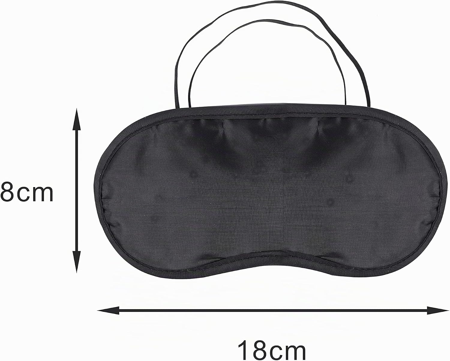Schlafmaske 24er Set lichtdicht weich verstellbar fuer Herren Damen Kinder