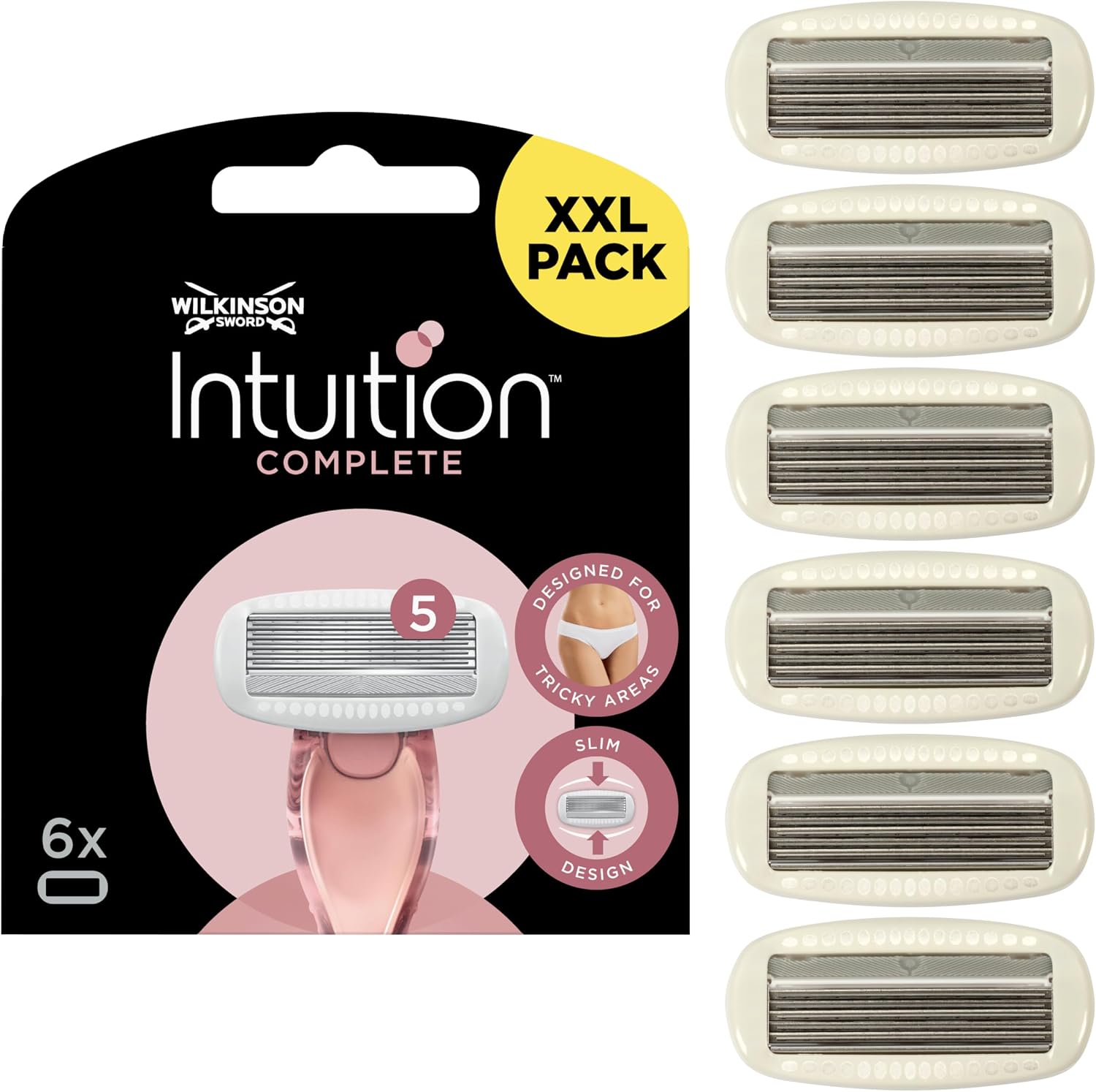Wilkinson Intuition Complete Ersatzklingen Damen Rasierer 1 Stueck