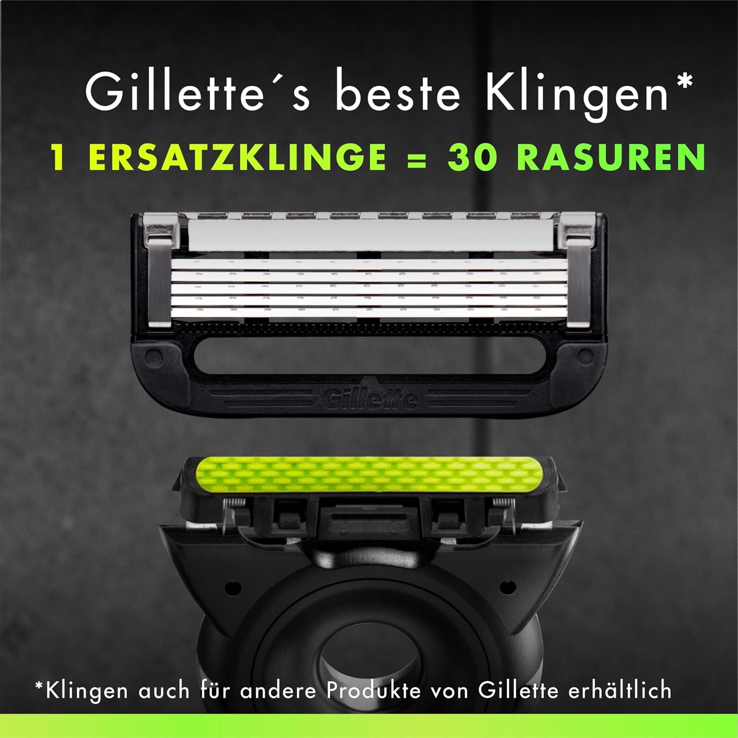 Gillette Labs Rasierklingen 12 Stueck Herren kompatibel mit Rasierer