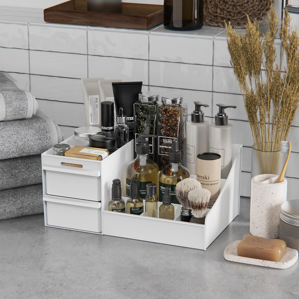 Grosser Make-up Organizer mit Schubladen Kosmetik Aufbewahrungsbox