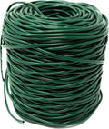 Pflanzenbindeschnur 100 m Ø 3 mm elastische Hohlschnur Kunststoff gruen
