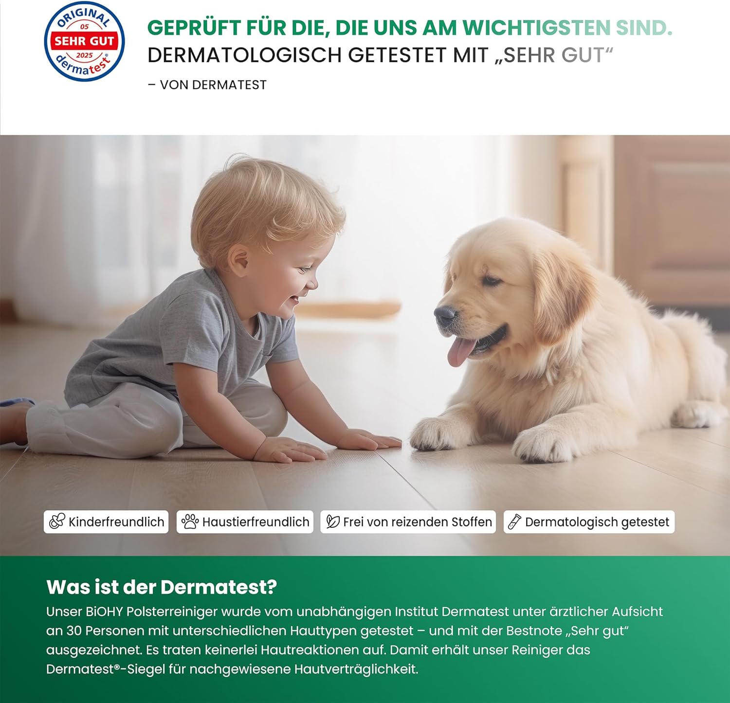 Biohy Spezial Polsterreiniger Konzentrat fuer Polster Teppiche Textilien -1